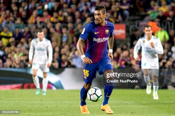 Paulinho during the spanish football league La Liga match between FC Barcelona and Real Madrid at the Camp Nou Stadium in Barcelona, Catalonia, Spain...