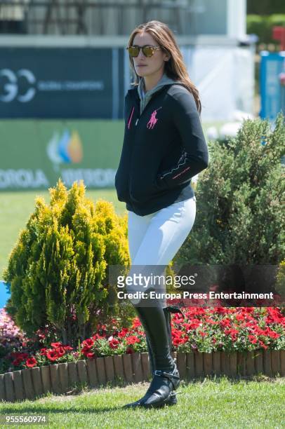 Jessica Springsteen during in the 108th CSI 5 Madrid-Longines Champions, the International Global Champions Tour at Club de Campo Villa de Madrid on...