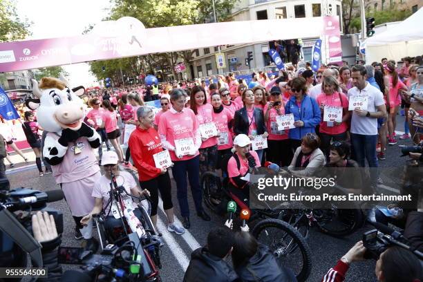 Gema Hassen-Bey attends the Women Charity Race 'Hoy ganan las chicas' on May 6, 2018 in Madrid, Spain.