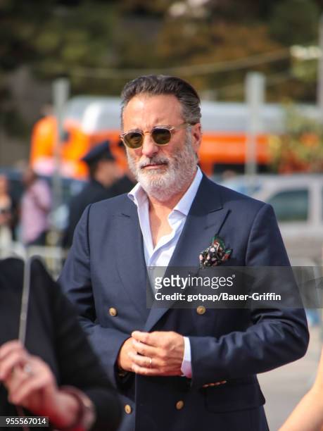 Andy Garcia is seen outside 'Book Club' Premiere at Regency Village Theatre on May 06, 2018 in Los Angeles, California.