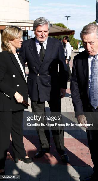 Inigo Mendez de Vigo attends Jose Maria Inigos funeral chapel on May 5, 2018 in Madrid, Spain.