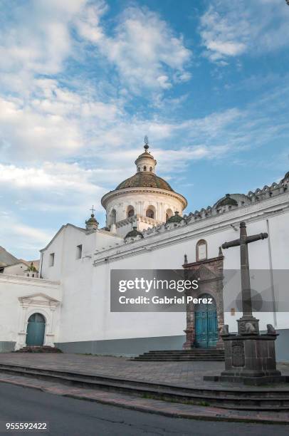 the basílica de nuestra señora de la merced - la merced stock pictures, royalty-free photos & images