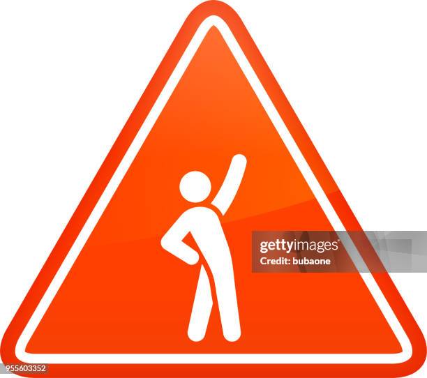 man stretching hand up icon - man extending hand stock illustrations