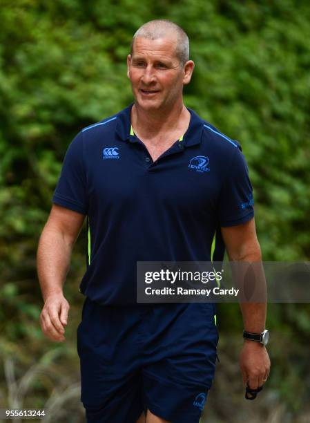 Dublin , Ireland - 7 May 2018; Senior coach Stuart Lancaster arrives for Leinster Rugby squad training at UCD in Dublin.