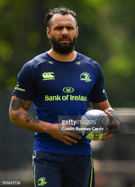 Dublin , Ireland - 7 May 2018; Isa Nacewa during Leinster Rugby squad training at UCD in Dublin.