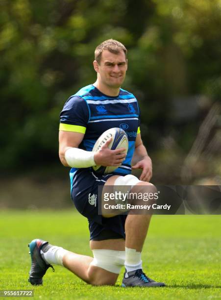 Dublin , Ireland - 7 May 2018; Rhys Ruddock during Leinster Rugby squad training at UCD in Dublin.