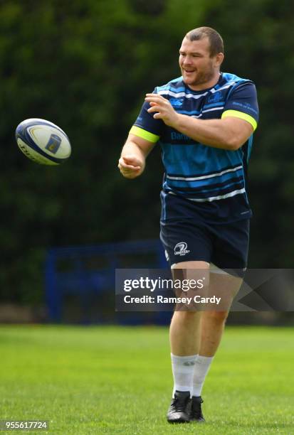 Dublin , Ireland - 7 May 2018; Jack McGrath during Leinster Rugby squad training at UCD in Dublin.