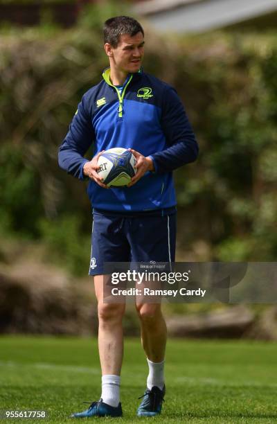 Dublin , Ireland - 7 May 2018; Jonathan Sexton during Leinster Rugby squad training at UCD in Dublin.