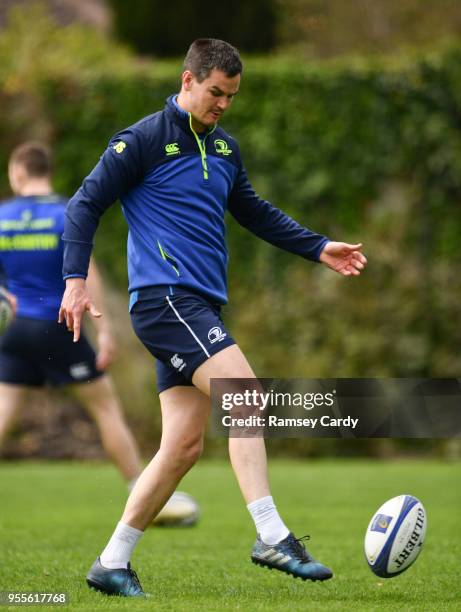 Dublin , Ireland - 7 May 2018; Jonathan Sexton during Leinster Rugby squad training at UCD in Dublin.