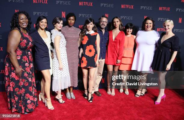 Kia Stevens, Shakira Barrera, Alison Brie, Sydelle Noel, Jackie Tohn, Marc Maron, Britt Baron, Rebekka Johnson, Britney Young and Kimmy Gatewood...