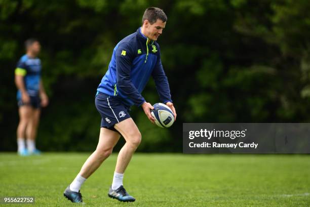 Dublin , Ireland - 7 May 2018; Jonathan Sexton during Leinster Rugby squad training at UCD in Dublin.