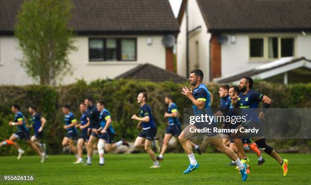 Dublin , Ireland - 7 May 2018; Rob Kearney during Leinster Rugby squad training at UCD in Dublin.