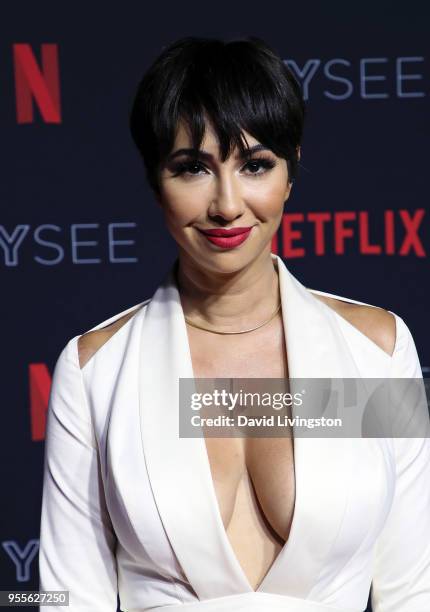 Jackie Cruz attends the Netflix FYSEE Kick-Off at Netflix FYSEE at Raleigh Studios on May 6, 2018 in Los Angeles, California.