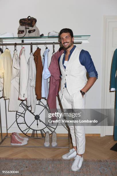 Mariano Di Vaio attends the Mariano Di Vaio Collection presentation on May 7, 2018 in Milan, Italy.