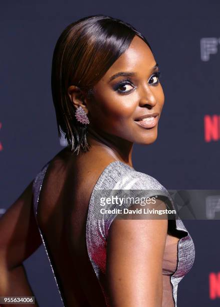 Antoinette Robertson attends the Netflix FYSEE Kick-Off at Netflix FYSEE at Raleigh Studios on May 6, 2018 in Los Angeles, California.