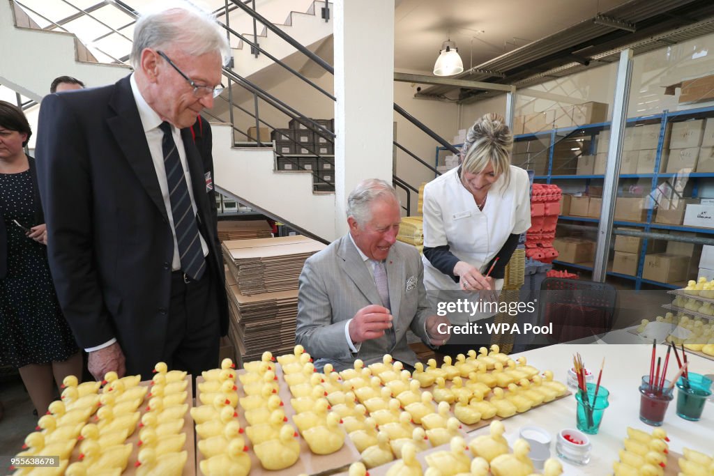 Prince Of Wales And Duchess Of Cornwall Visit Greece