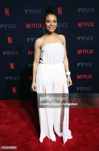 Antonique Smith attends the Netflix FYSEE Kick-Off at Netflix FYSEE at Raleigh Studios on May 6, 2018 in Los Angeles, California.