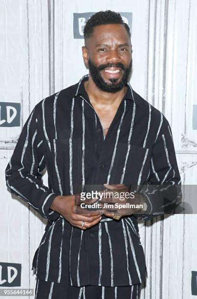 Actor Colman Domingo attends the Build Series to discuss "Fear the Walking Dead" and "Summer: The Donna Summer Musical" at Build Studio on May 7,...