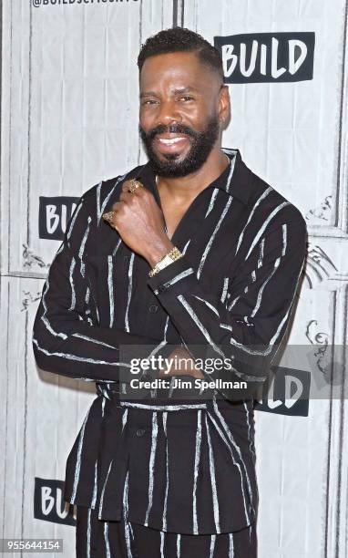 Actor Colman Domingo attends the Build Series to discuss "Fear the Walking Dead" and "Summer: The Donna Summer Musical" at Build Studio on May 7,...