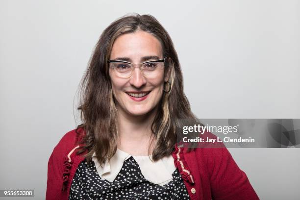 Author Cecil Castellucci is photographed for Los Angeles Times on April 21, 2018 in the L.A. Times Studio at the Los Angeles Times Festival of Books...