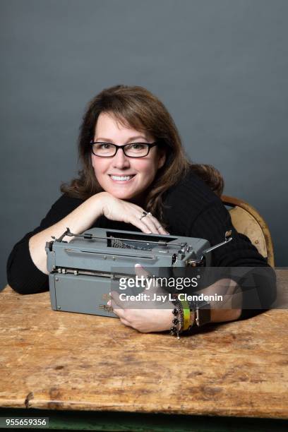 Author Sherrilyn Kenyon is photographed for Los Angeles Times on April 21, 2018 in the L.A. Times Studio at the Los Angeles Times Festival of Books...