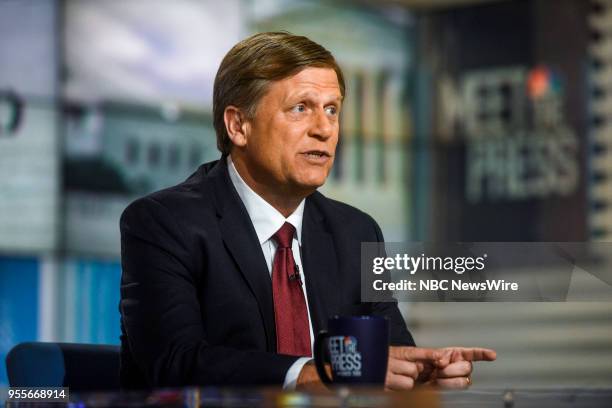 Pictured: ? Michael McFaul Former U.S. Ambassador to Russia; NBC News Analyst; Author, ?From Cold War to Hot Peace" appears on "Meet the Press"