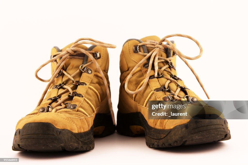 Zwei Wanderschuhe