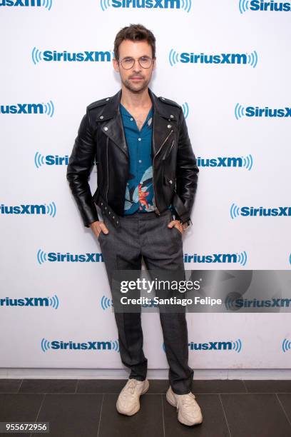 Brad Goreski visits SiriusXM Studios on May 7, 2018 in New York City.
