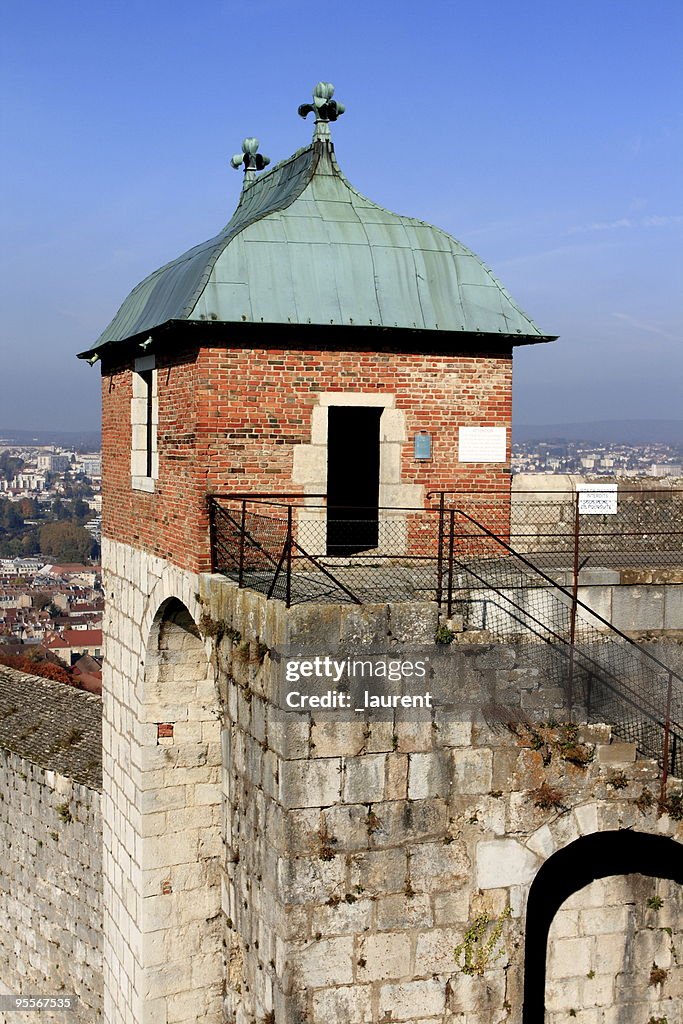 Torre di King nella cittadella di Besançon Auxon