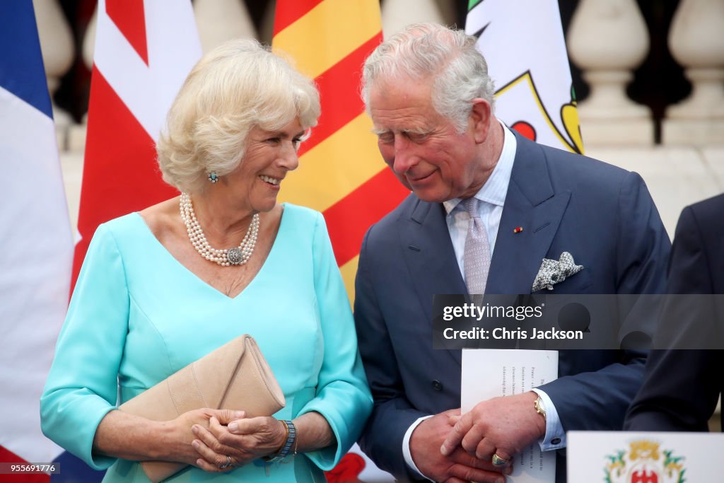 Prince Of Wales And Duchess Of Cornwall Visit Greece