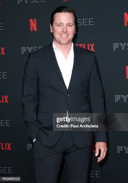 Actor Michael Mosley attends the Netflix FYSEE Kick-Off at Netflix FYSEE At Raleigh Studios on May 6, 2018 in Los Angeles, California.