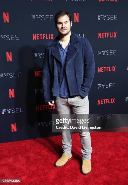 Justin Prentice attends the Netflix FYSEE Kick-Off at Netflix FYSEE at Raleigh Studios on May 6, 2018 in Los Angeles, California.