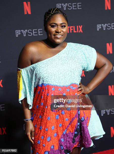 Danielle Brooks attends the Netflix FYSEE Kick-Off at Netflix FYSEE at Raleigh Studios on May 6, 2018 in Los Angeles, California.