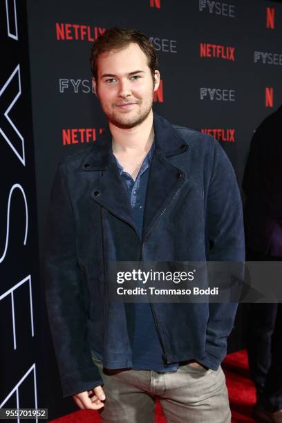 Justin Prentice attends the Netflix FYSEE Kick-Off Event at Netflix FYSEE At Raleigh Studios on May 6, 2018 in Los Angeles, California.