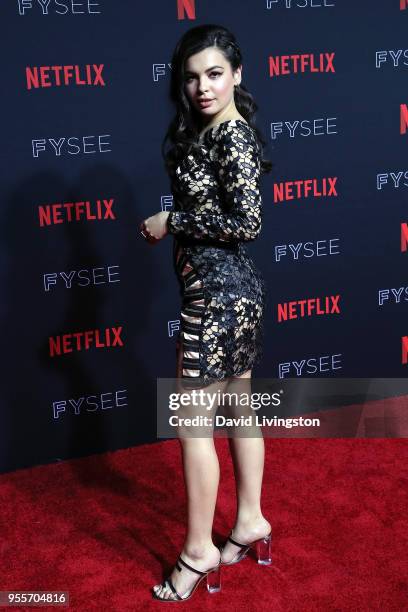 Isabella Gomez attends the Netflix FYSEE Kick-Off at Netflix FYSEE at Raleigh Studios on May 6, 2018 in Los Angeles, California.