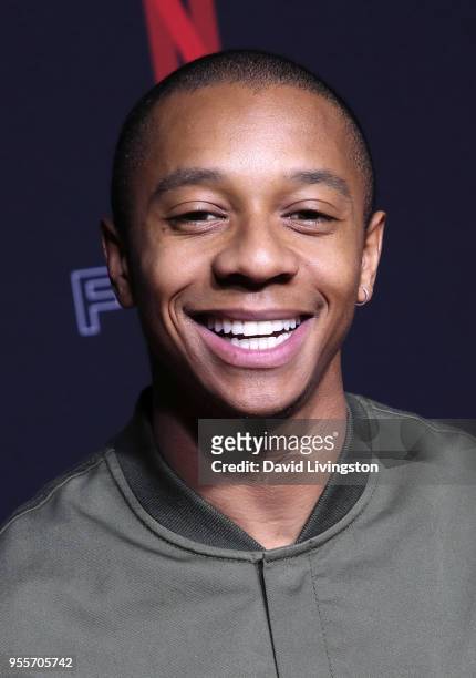 DeRon Horton attends the Netflix FYSEE Kick-Off at Netflix FYSEE at Raleigh Studios on May 6, 2018 in Los Angeles, California.