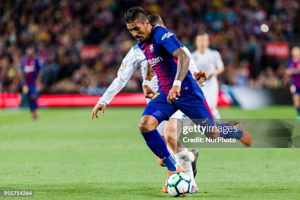 Barcelona midfielder Paulinho during the match between FC Barcelona v Real Madrid, for the round 36 of the Liga Santander, played at Camp nou on 6th...