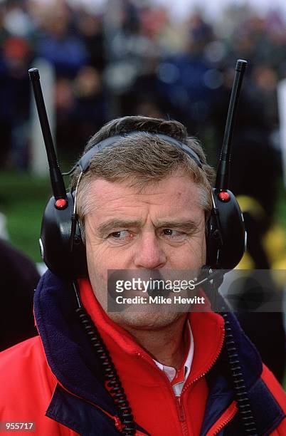 Portrait of Triple Eight Vauxhall Team Manager Derek Warwick during the BTCC race at Brands Hatch, in Kent, Great Britain. \ Mandatory Credit: Mike...