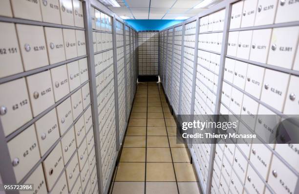 The empty offices of the ipostel in Caracas.