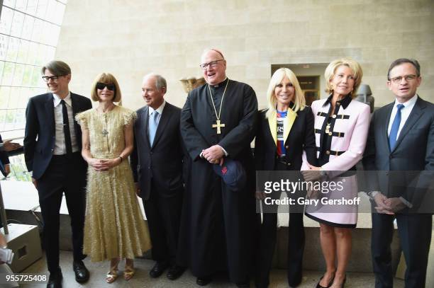 Wendy Yu Curator in Charge of The Costume Institute Andrew Bolton, Anna Wintour, Chairman and CEO & Founder of Blackstone Stephen A. Schwarzman, His...