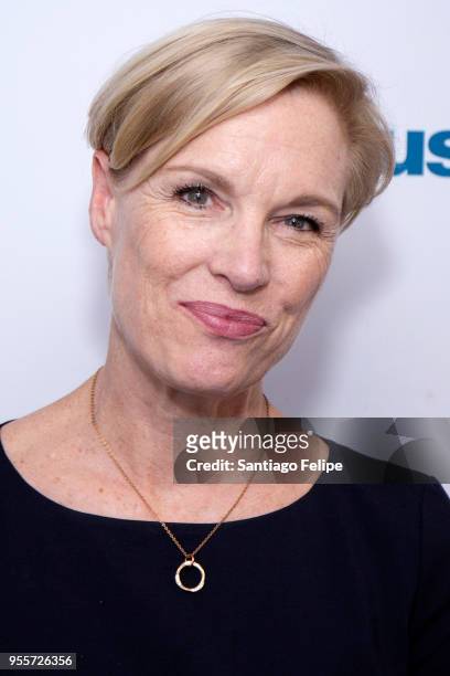 President of Parent Plannedhood Cecile Richards visits SiriusXM Studios on May 7, 2018 in New York City.
