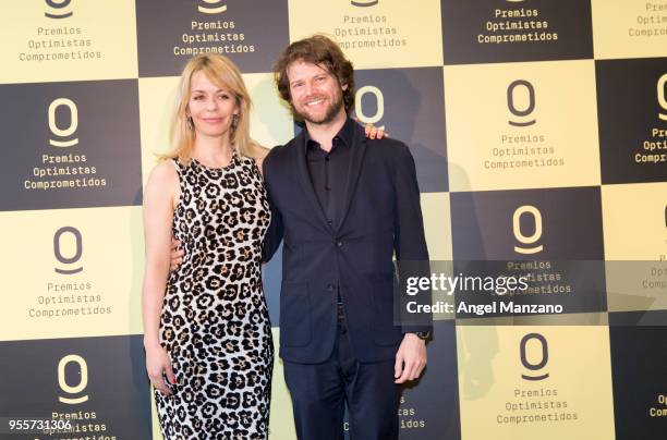 Actress Maria Adanez attends 'Optimistas Comprometidos' Awards 2018 on May 7, 2018 in Madrid, Spain.