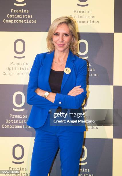 Journalist Marta Robles attends 'Optimistas Comprometidos' Awards 2018 on May 7, 2018 in Madrid, Spain.