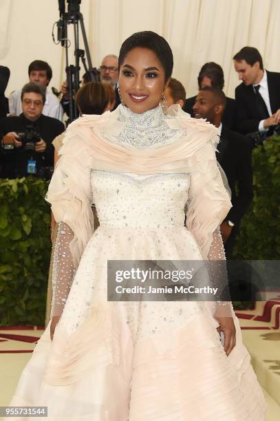 Alicia Quarles attends the Heavenly Bodies: Fashion & The Catholic Imagination Costume Institute Gala at The Metropolitan Museum of Art on May 7,...