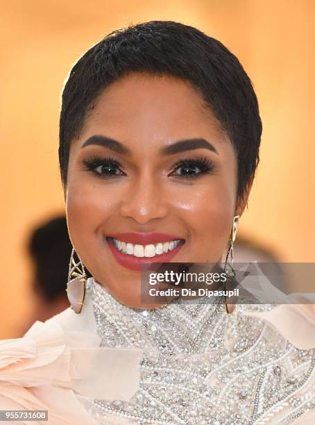 Alicia Quarles attends the Heavenly Bodies: Fashion & The Catholic Imagination Costume Institute Gala at The Metropolitan Museum of Art on May 7,...