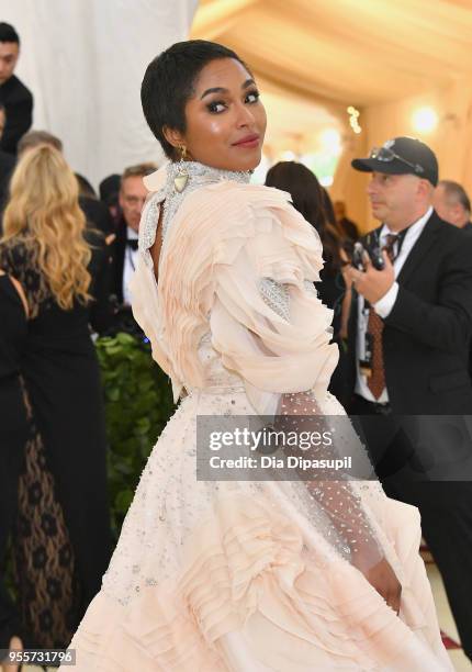 Alicia Quarles attends the Heavenly Bodies: Fashion & The Catholic Imagination Costume Institute Gala at The Metropolitan Museum of Art on May 7,...