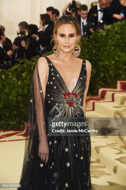 Keltie Knight attends the Heavenly Bodies: Fashion & The Catholic Imagination Costume Institute Gala at The Metropolitan Museum of Art on May 7, 2018...