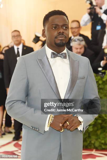 Daniel Kaluuya attends the Heavenly Bodies: Fashion & The Catholic Imagination Costume Institute Gala at The Metropolitan Museum of Art on May 7,...