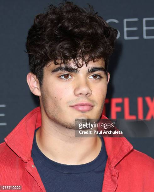 Actor Emery Kelly attends the Netflix FYSEE Kick-Off at Netflix FYSEE At Raleigh Studios on May 6, 2018 in Los Angeles, California.