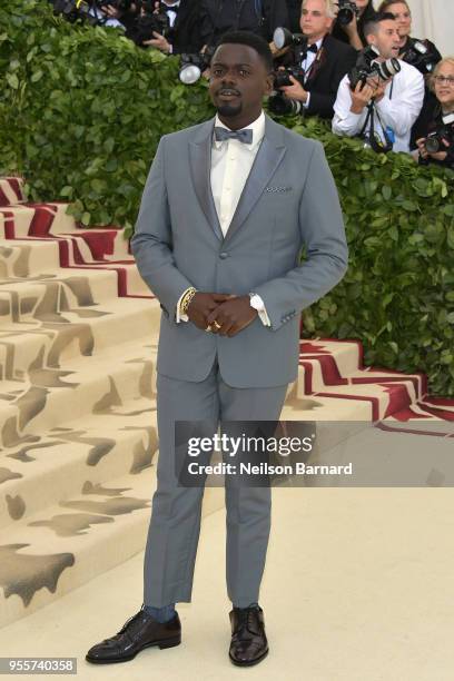 Daniel Kaluuya attends the Heavenly Bodies: Fashion & The Catholic Imagination Costume Institute Gala at The Metropolitan Museum of Art on May 7,...